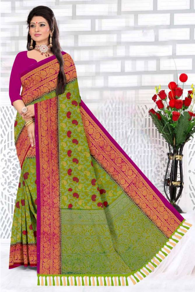 Renial Printed 2 New Latest Designer Ethnic Wear Saree Collection
